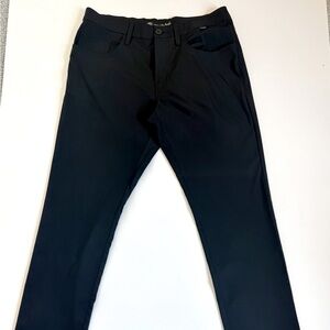 Travis Matthew Golf Lifestyle Pants Black Sz 32